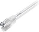 equip Patch-Kabel CAT 6a SSTP RJ-45 (M) auf RJ-45 (M) Ethernet/LAN, Länge: 20,0 m, weiß - Bild 1
