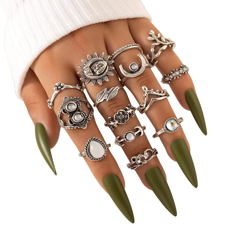 OWLMS Ringe, Kristall, Silber, Damen - Bild 2