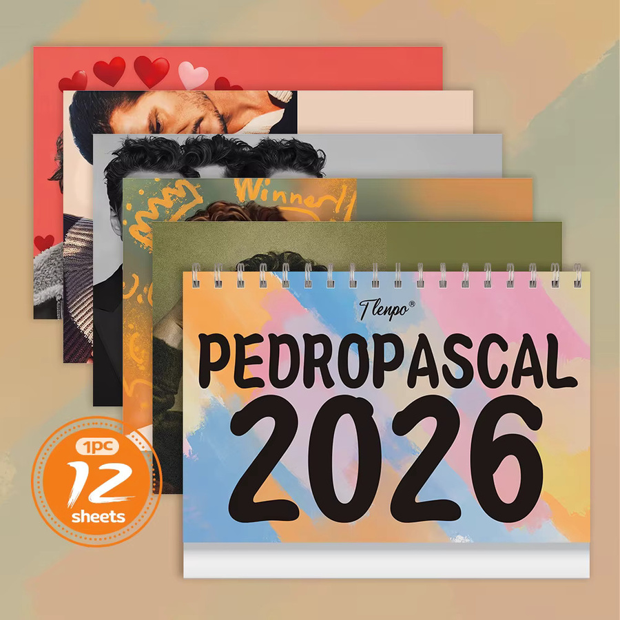 Pedro Pasca Tischkalender 2026 mit 12 einzigartigen Designs, Multicolor - Bild 2