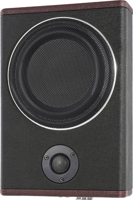 Bymaocar 8 Zoll Ultra-Slim Auto-Subwoofer Aktiver Unter-Sitz-Subwoofer in Schwarz mit 600W Leistung und DC 12V Anschluss - Bild 1