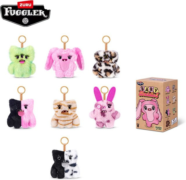 Fuggler Baddies Serie Schlüsselanhänger Plüschpuppe, ab 3 Jahre - Bild 1