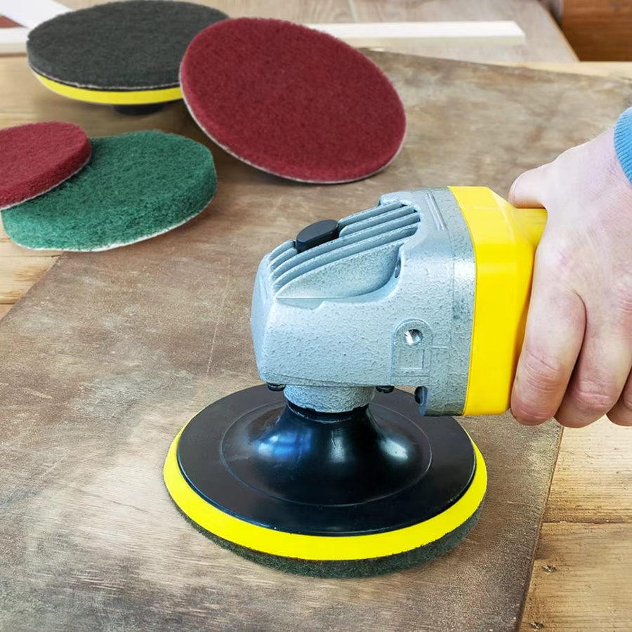 20 Stück VIBRATITE Industrielle Runde Scheuerpads für Exzenterschleifer, Durchmesser: 12,7 cm (5 Zoll) - Bild 5