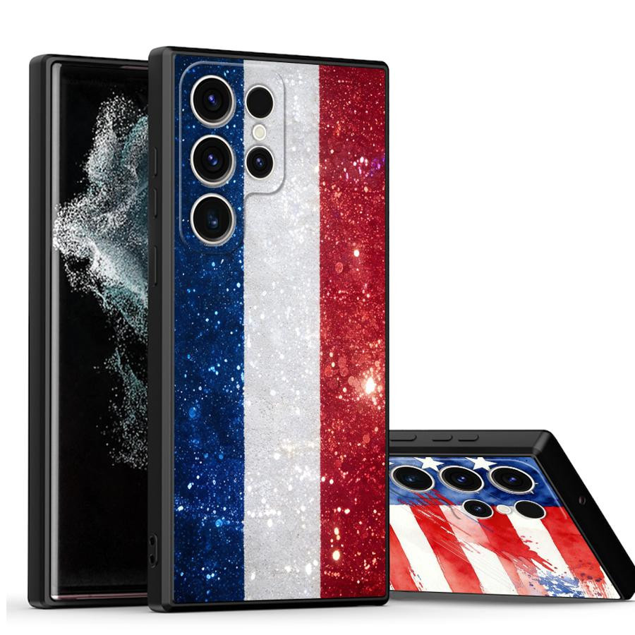 Handyhülle mit Nationalflaggen-Muster für Samsung Galaxy S26 S25 S24 S23 S21 S20 S10 S9 Note 20 Ultra Plus FE in Multicolour - Bild 2