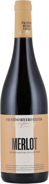 Faustino Rivero Ulecia, Merlot, Rotwein, 0,75 l - Bild 1