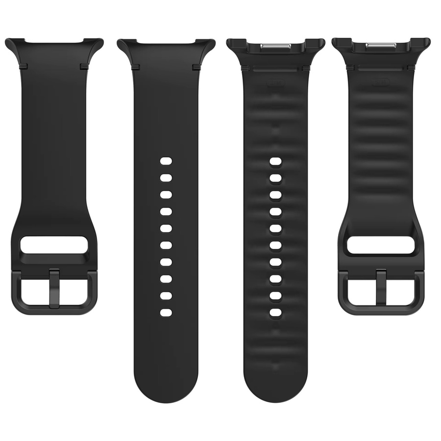 Samsung Uhrenarmband Silikon, Schwarz, Unisex - Bild 3