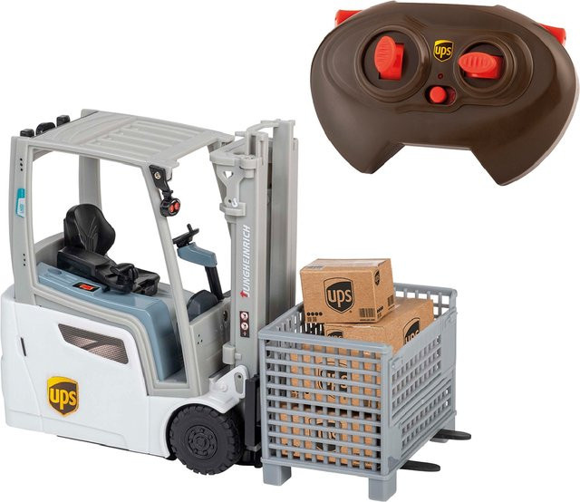 Happy People UPS Jungheinrich EFG 216 K Li-Ion, ferngesteuerter Gabelstapler, 1:16 - Bild 1