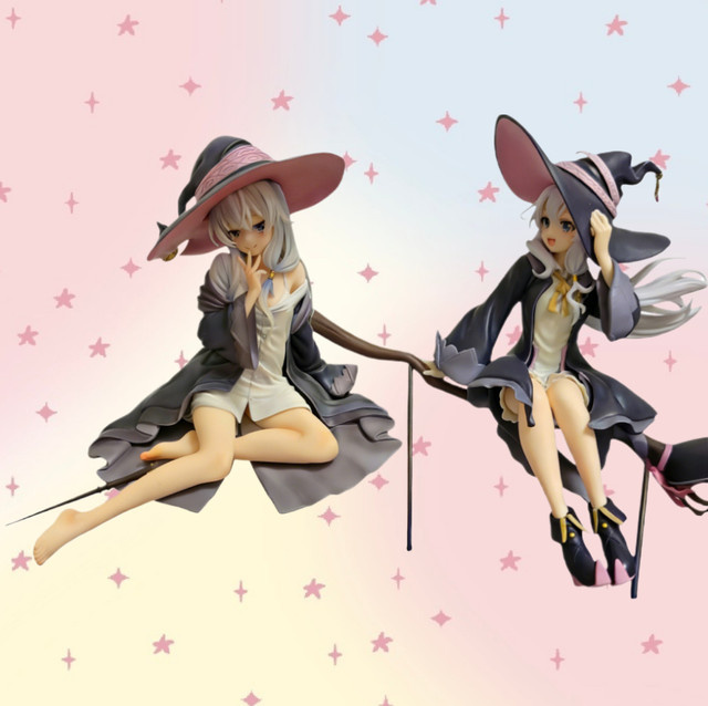 Bandai Wandering Witch The Journey of Elaina, Elaina Nachtwäsche-Version, Anime PVC-Figur, Einzelfigur - Bild 1