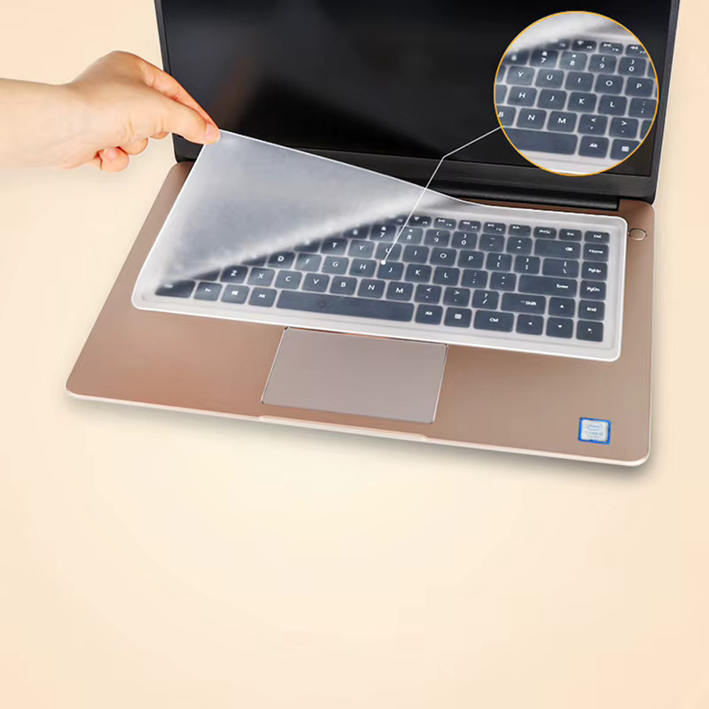SD&HI Universelle Silikon-Laptop-Tastaturabdeckung für 12-17 Zoll, wasserdicht und staubdicht, transparent - Bild 2