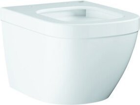 Grohe Comp Wand-Tiefspül-WC Euro Keramik in Alpinweiß mit Randloser Spülung und Washdown-Funktion - Bild 1