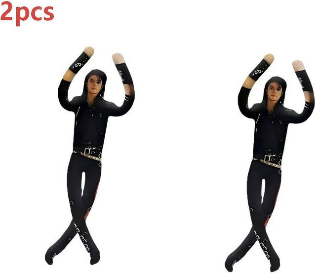 Yiran Health & Beauty Michael Jackson Cosplay Requisite Puppe, 10-teiliges Set, Plüsch / Textil, ab 14 Jahren - Bild 1
