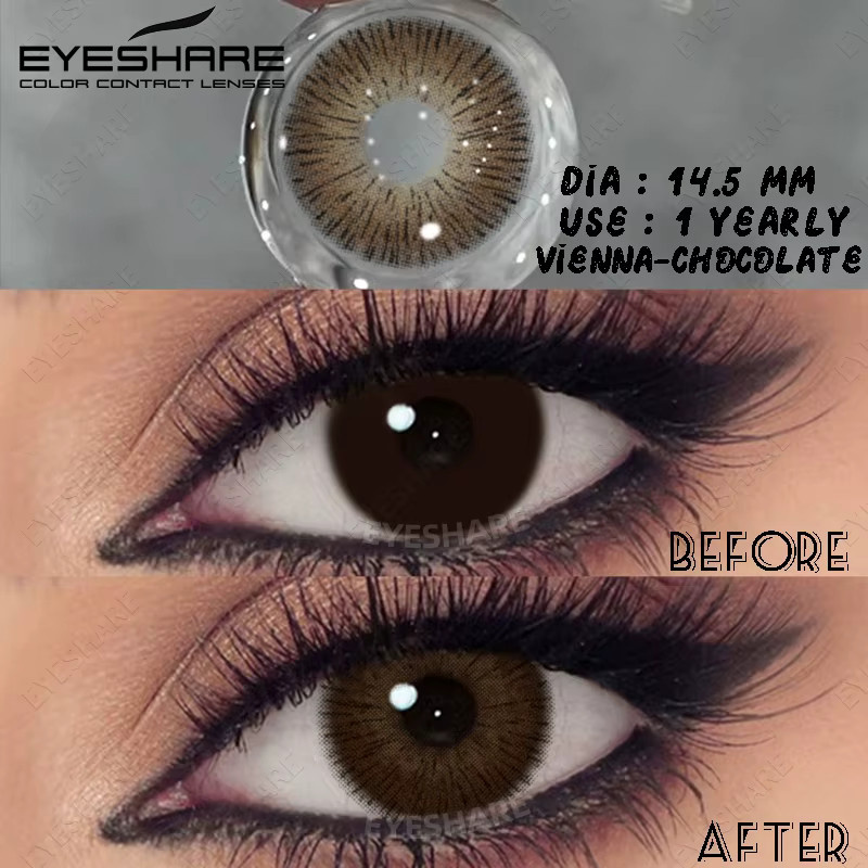 EYESHARE farbige Kontaktlinsen grau - Bild 2