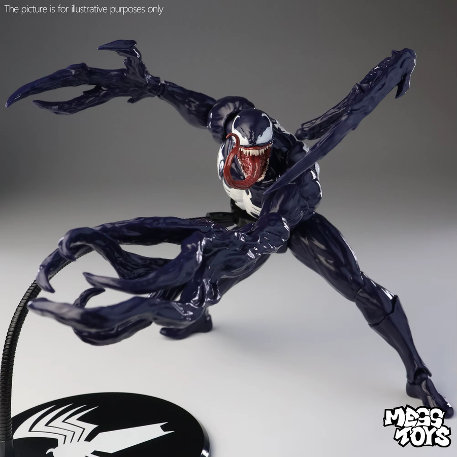 Mess Toys Venom Lethal Neighbor Spider-Man, Actionfigur, Schwarz - Bild 2
