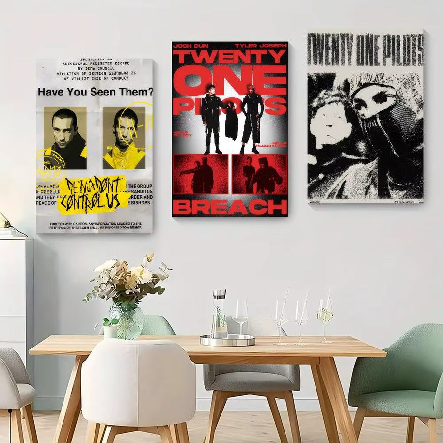 Twenty One Pilots Clancy Poster Wandkunst in HD-Qualität für deine Heimdekoration - Bild 2