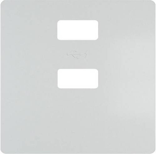 Siemens Delta Schalterprogramm Abdeckung in Aluminium Silver 5TG25780AM - Bild 1