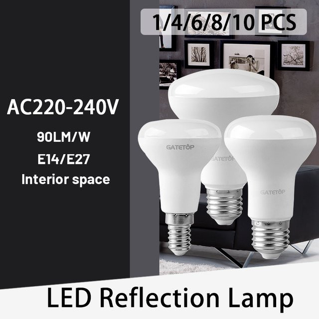 LED Reflektor Glühbirnen E14 für Badezimmer und Zuhause, Warmweiß 3000K, 10W - Bild 1