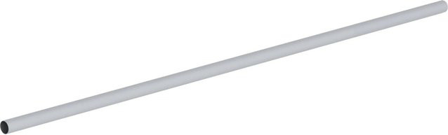PROREGAL Schienenanlage für Regalleitern aus eloxiertem Aluminium in Silber, Länge: 1500 mm - Bild 1