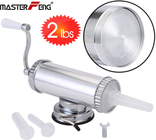 Master Feng Wurstfüller Manuelle Wurstmaschine in Silber - Bild 1