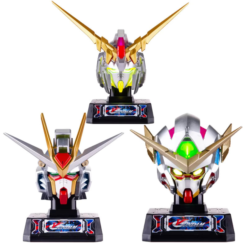 Bandai Strike Freedom Kopfskulptur Figur, Leuchtendes Modell, 3-teiliges Set - Bild 6