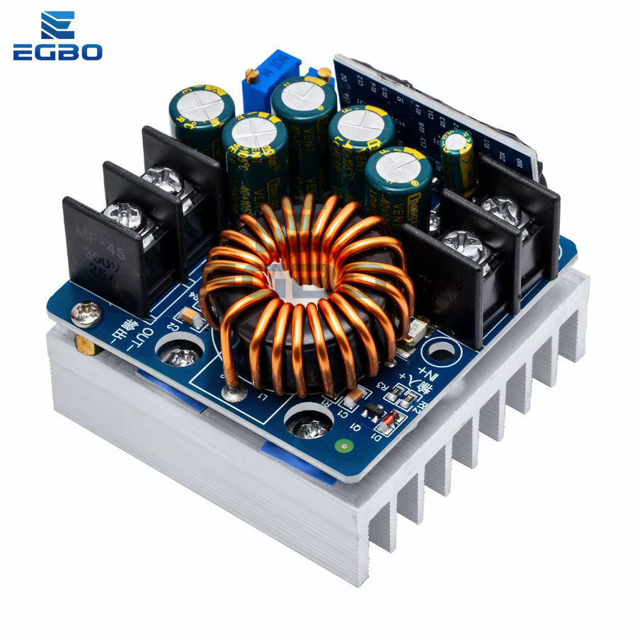 Baishundianzi DC-DC Step Down Buck Converter 400W 15A Einstellbares Netzteilmodul mit Konstantspannung und Konstantstrom (Eingang: 10V-60V, Ausgang: 0-45V) - Bild 3