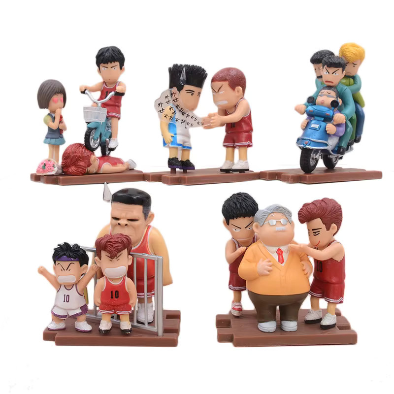 Bandai Slam Dunk Figurenset, 5-teiliges Set - Bild 2