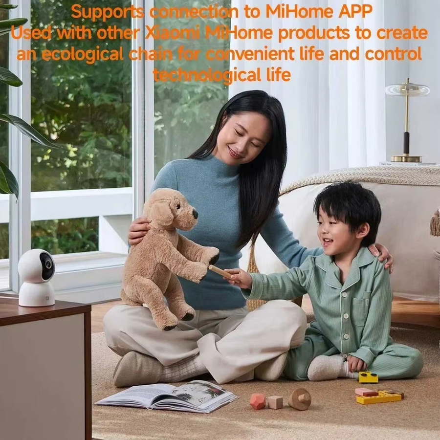 Xiaomi Smart Camera 4 Dual-Band Wi-Fi 4K HDR mit KI-Tracking, Nachtsicht und Zwei-Wege-Audio in Weiß - Bild 3