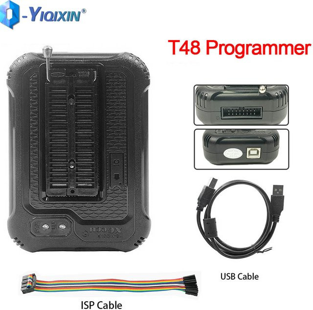 XGecu T48 Universal USB Programmierer für über 31000 IC Chips wie SPI, Nor, NAND Flash, BIOS, MCU und EEPROM in Schwarz - Bild 1