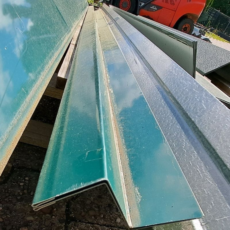 Z-Profil aus Aluminium von Friedrich von Lien AG in Moosgrün (RAL 6005), Länge: 3,00 m - Bild 1