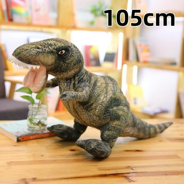 Yiran toy Dinosaurier-Stofftier, Dinosaurier, Plüsch / Textil, Grün - Bild 1