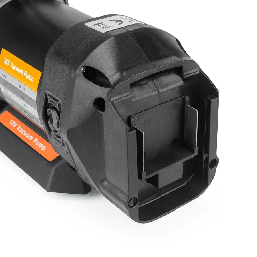 G nto Vakuumpumpe für Klimaanlagen mit 1/2 PS und 7 CFM, passend für Makita 18V Akku, Farbe: Silber - Bild 6
