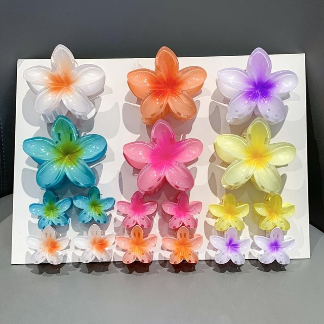 Haarklammern Ei-Blumen-Stil, Damen - Bild 1