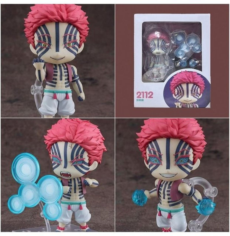Bandai Nendoroid 2112 Akaza Figur aus Demon Slayer Kimetsu No Yaiba in Mehrfarbig - Bild 1