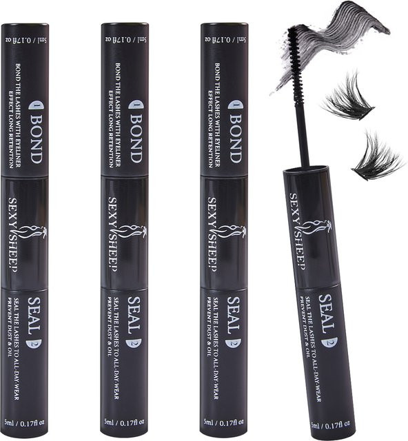 SEXYSHEEP Wimpernbindung und Versiegelung, 10 ml, Black - Bild 1