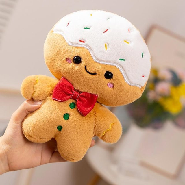 Yiran toy Kawaii Cartoon Weihnachts-Serie Plüschtier, Plüschpuppen Kissen - Bild 1
