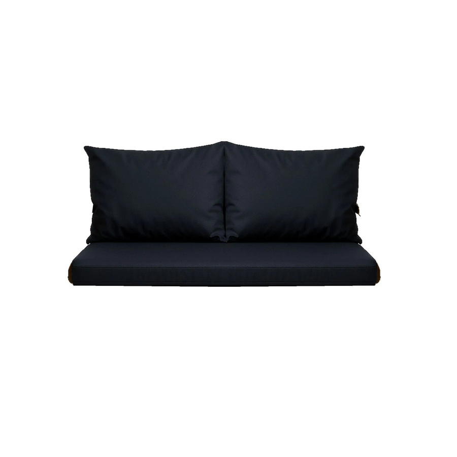 Setgarden Mix Bench Kissen Set für 2-Sitzer Bänke, Marine Blau, B/T/H: 120 x 60 cm und 2 x 50 x 6 cm - Bild 2