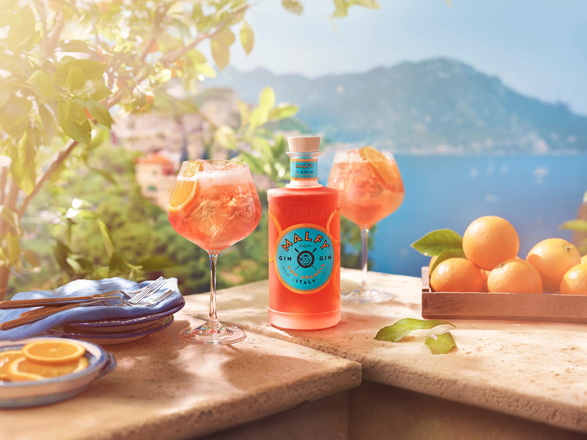 Malfy Gin Con Arancia Blutorange 0,7 l - Bild 2
