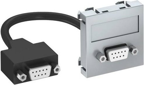 OBO Bettermann Abdeckung Multimediaträger in Silber aus Aluminium, B x H x T: 45 x 45 x 0,9 cm - Bild 1
