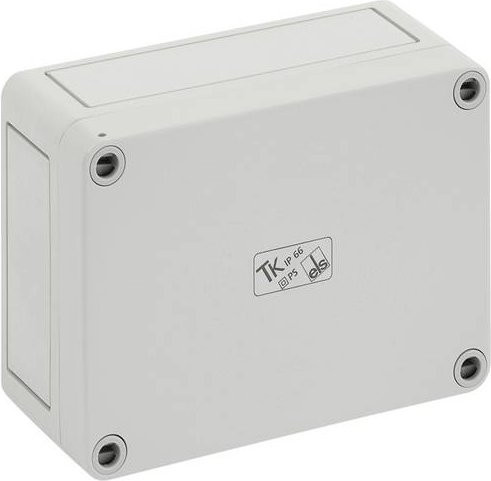 Spelsberg Installations-Gehäuse TK PS 1309-6 aus Polystyrol in Lichtgrau, B/T/H: 13,0 x 9,4 x 5,7 cm - Bild 1