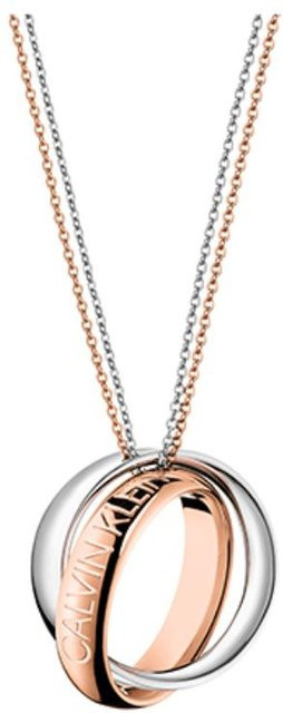Calvin Klein Halskette, Silber Roségold, Bicolor, Unisex - Bild 1