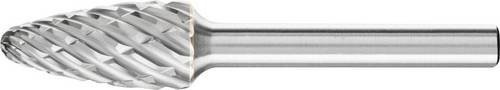 PFERD Hartmetall Hochleistungsfrässtift STEEL Rundbogen RBF in Silber, Ø 12 mm, Arbeitslänge: 25 mm, Schaft-Ø: 6 mm, Gesamtlänge: 65 mm - Bild 1