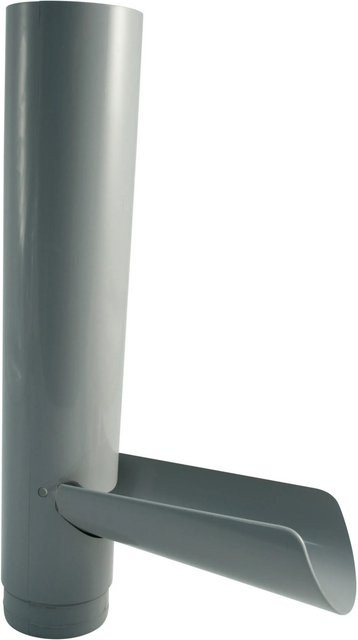 Marley Wasserablaufkappe aus PVC in Grau, Länge: 300 mm - Bild 1
