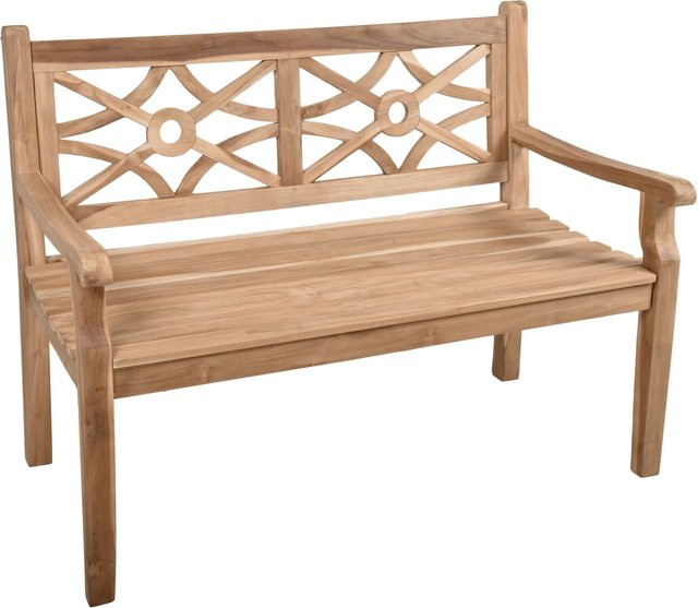 Garden Pleasure 2-Sitzer Bank SAYANG aus Teakholz in Braun - Bild 1