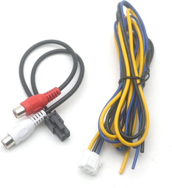 Pioneer RCA-Kabeladapter für Auto-Stereo-Verstärker und Lautsprecher TS-WX130DA TS-WX130EA TS-WX140DA, Multicolour - Bild 1