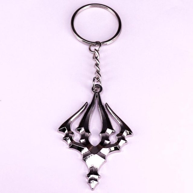 Hollow Knight Schlüsselanhänger, Silberfarbe, Unisex - Bild 1