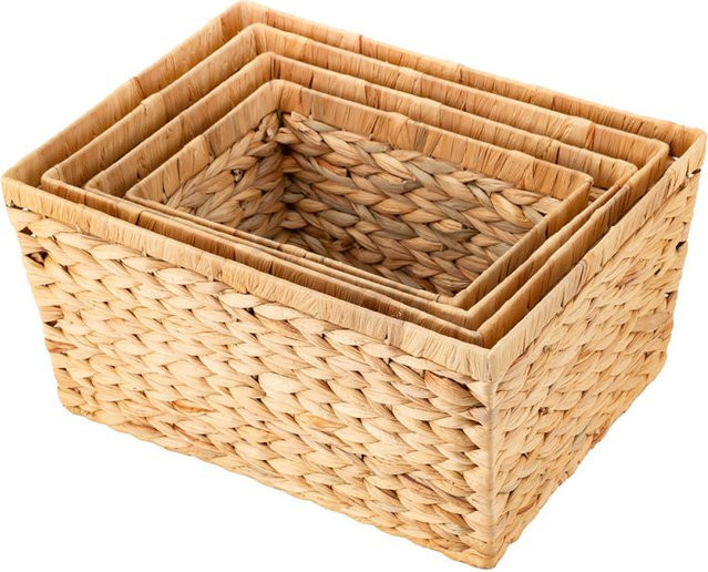 ECHTWERK Aufbewahrungskorb Set aus Seagrass in Braun, B/T/H: 32 x 43 x 22 cm - Bild 1