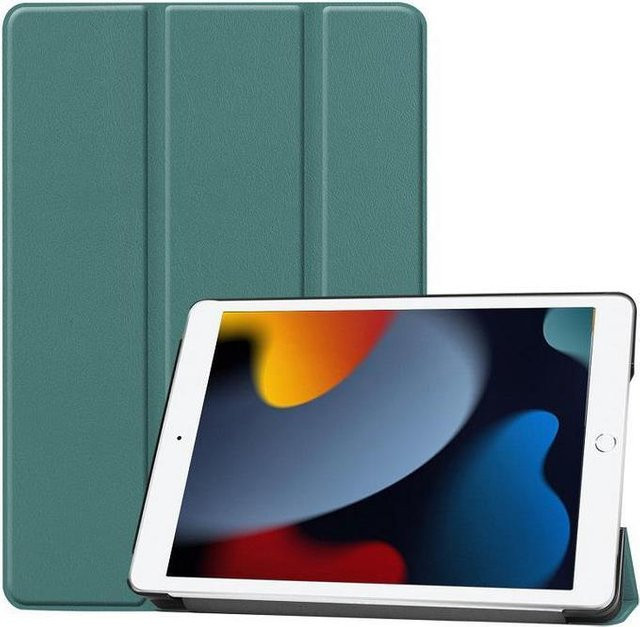 CoreParts Folio Etui für Apple iPad 6, 7 und 8 in Grün - Bild 1