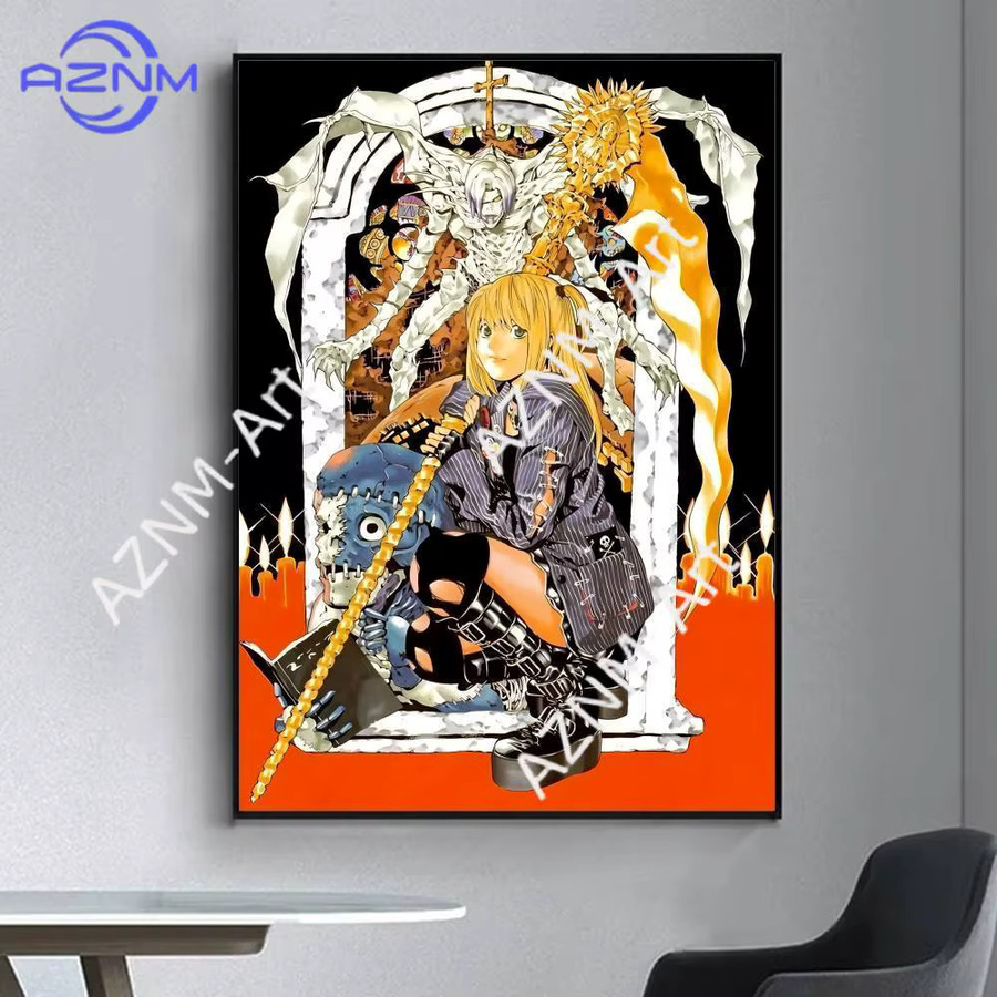 KAYOU D-Death Comics Retro Poster Illustration in Mehrfarbig - Bild 2