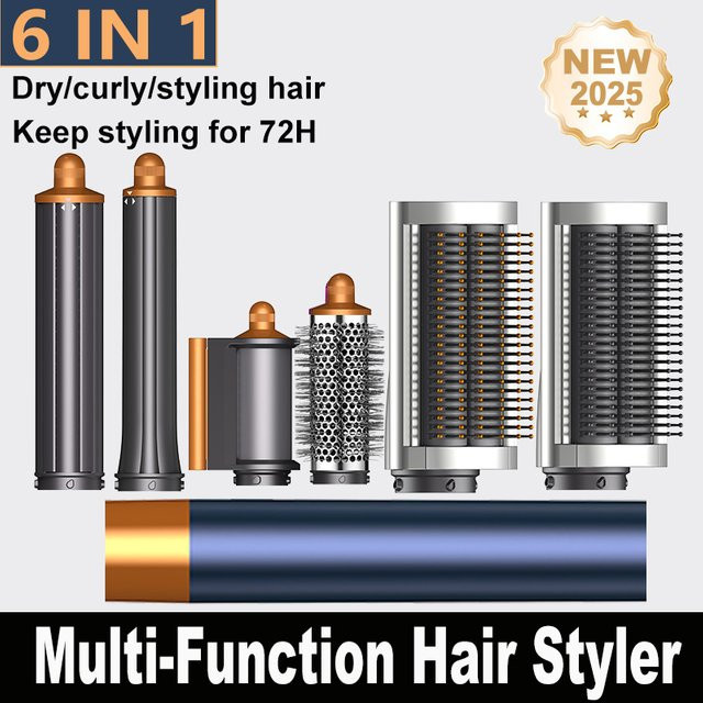 SenCiciMen 6-in-1 Heißluft-Styler mit Negativionen-Technologie, Damen - Bild 1