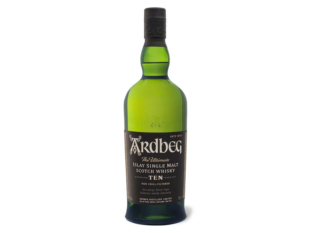 Ardbeg Islay Single Malt Scotch Whisky 10 Jahre, Schottland, 0,7 l, 46% Vol. - Bild 2