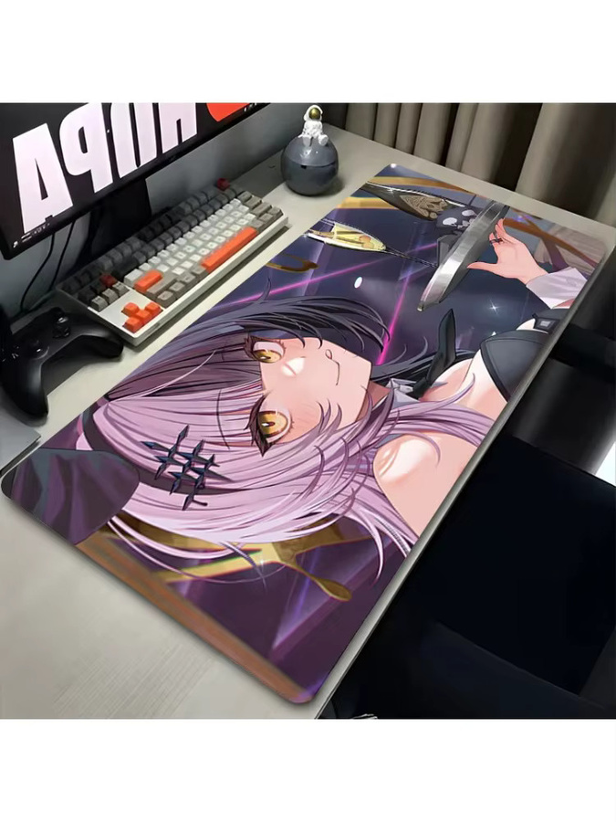Anime Mauspad Hololive Shiori Novella Design Multicolour Schreibtischmatte für PC und Gaming - Bild 2