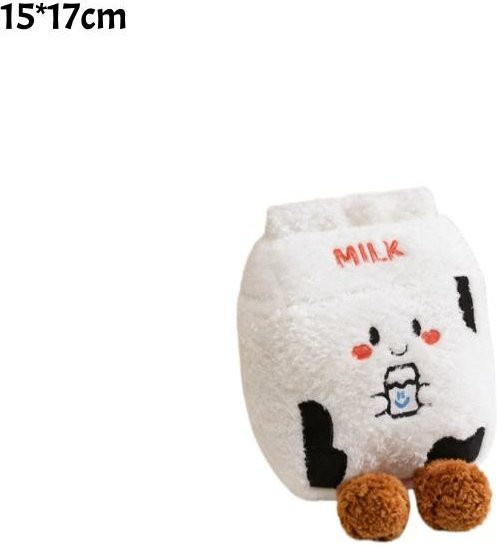 Yiran toy Milchkarton Stoffpuppe, Plüsch / Textil, Weiß - Bild 1